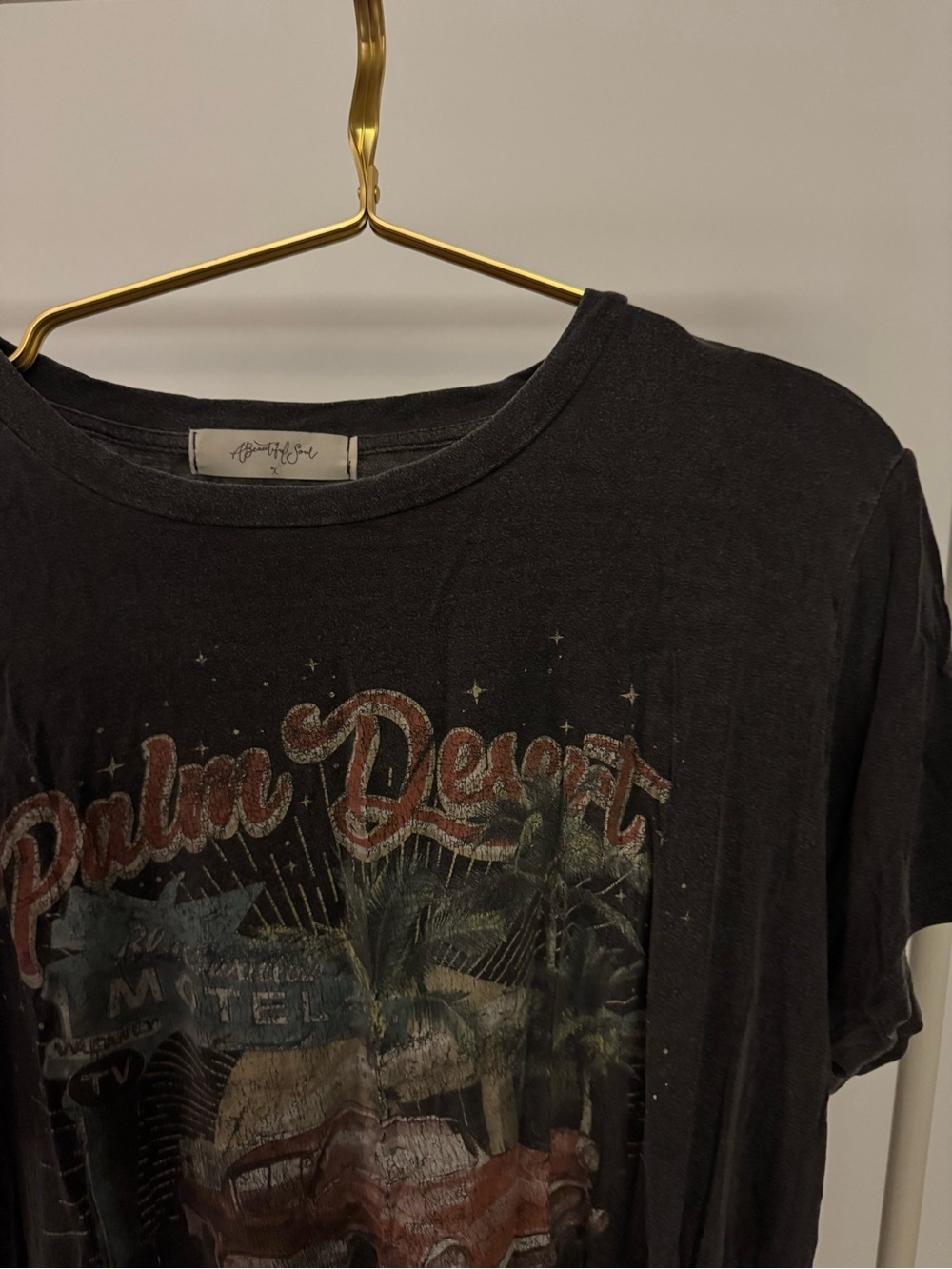 Palm Desert Graphic Tee - Black - Unknown Brand